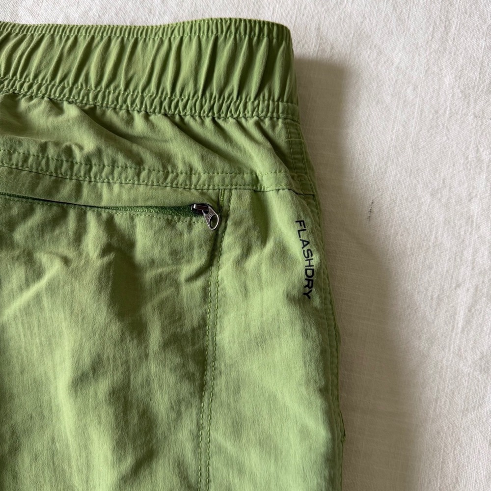 The North Face Mens Class V Water Shorts Green FlashDry Mesh Lined Large L - Picture 8 of 8